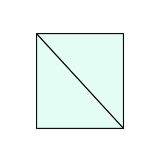 边长为1的正方形