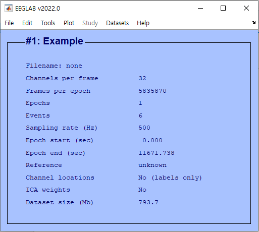 Import data