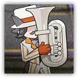 Parading Jazz Musician image