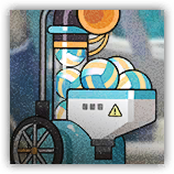 Volleyball Serving Cart image