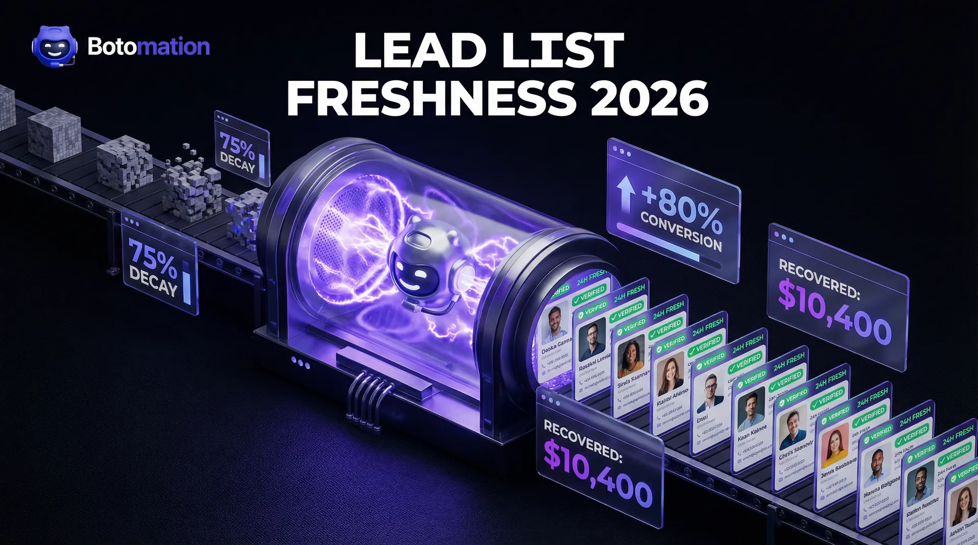 How to Maintain Fresh Lead Lists for Growth Marketing