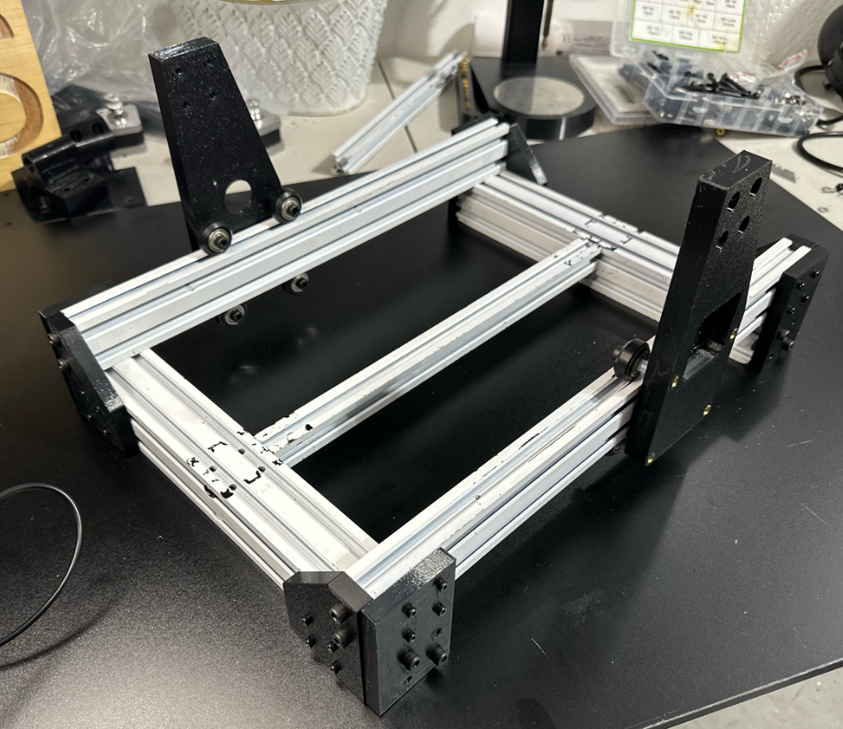 Mirrored gantry plate installation complete