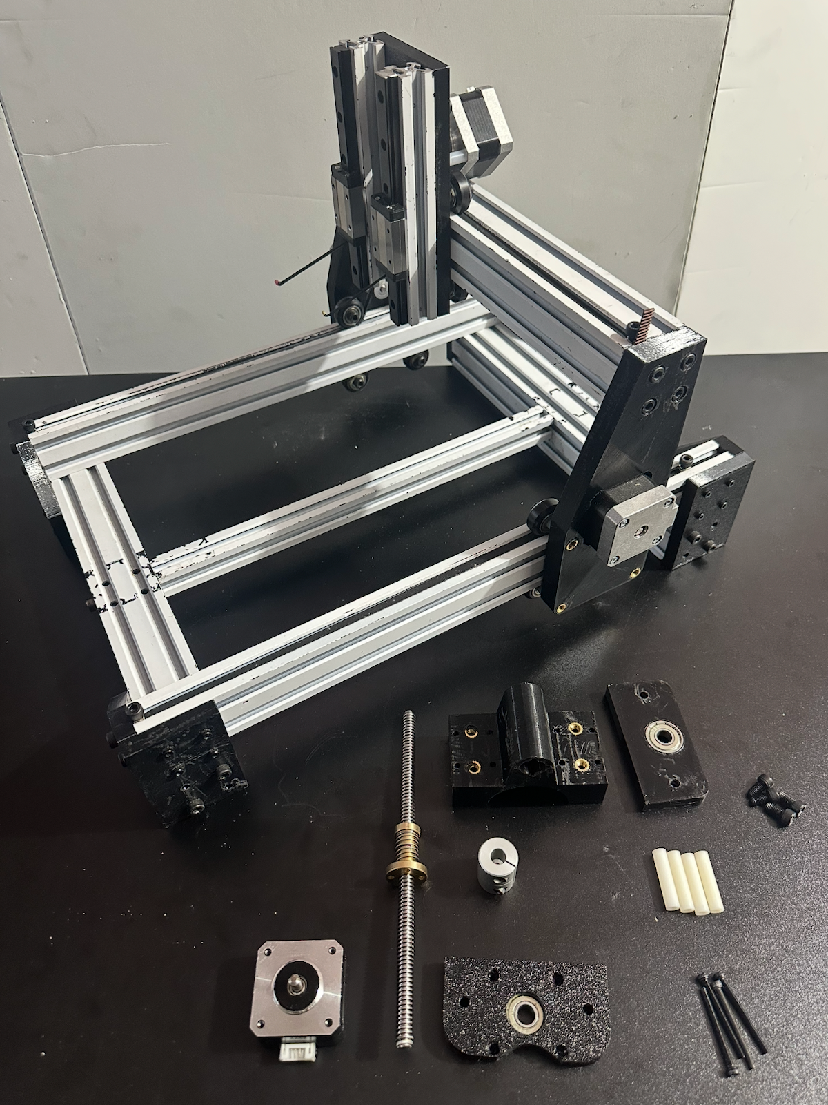 Coupler installation on Z motor shaft
