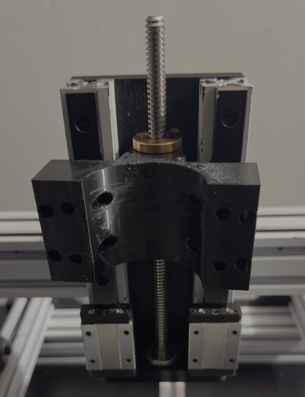 Z-axis assembly prior to mounting
