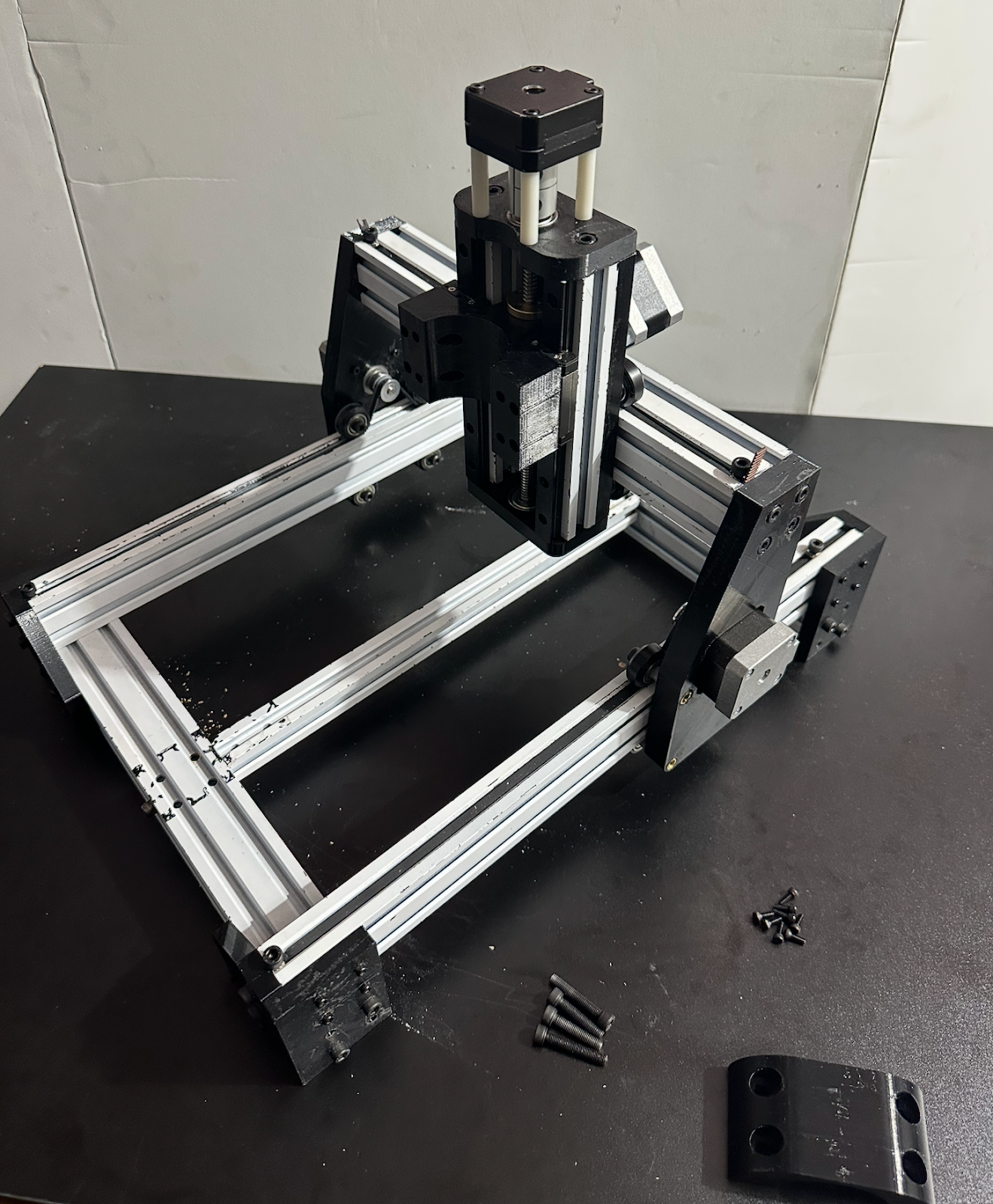 Motor mount to MGN12 carriage connection