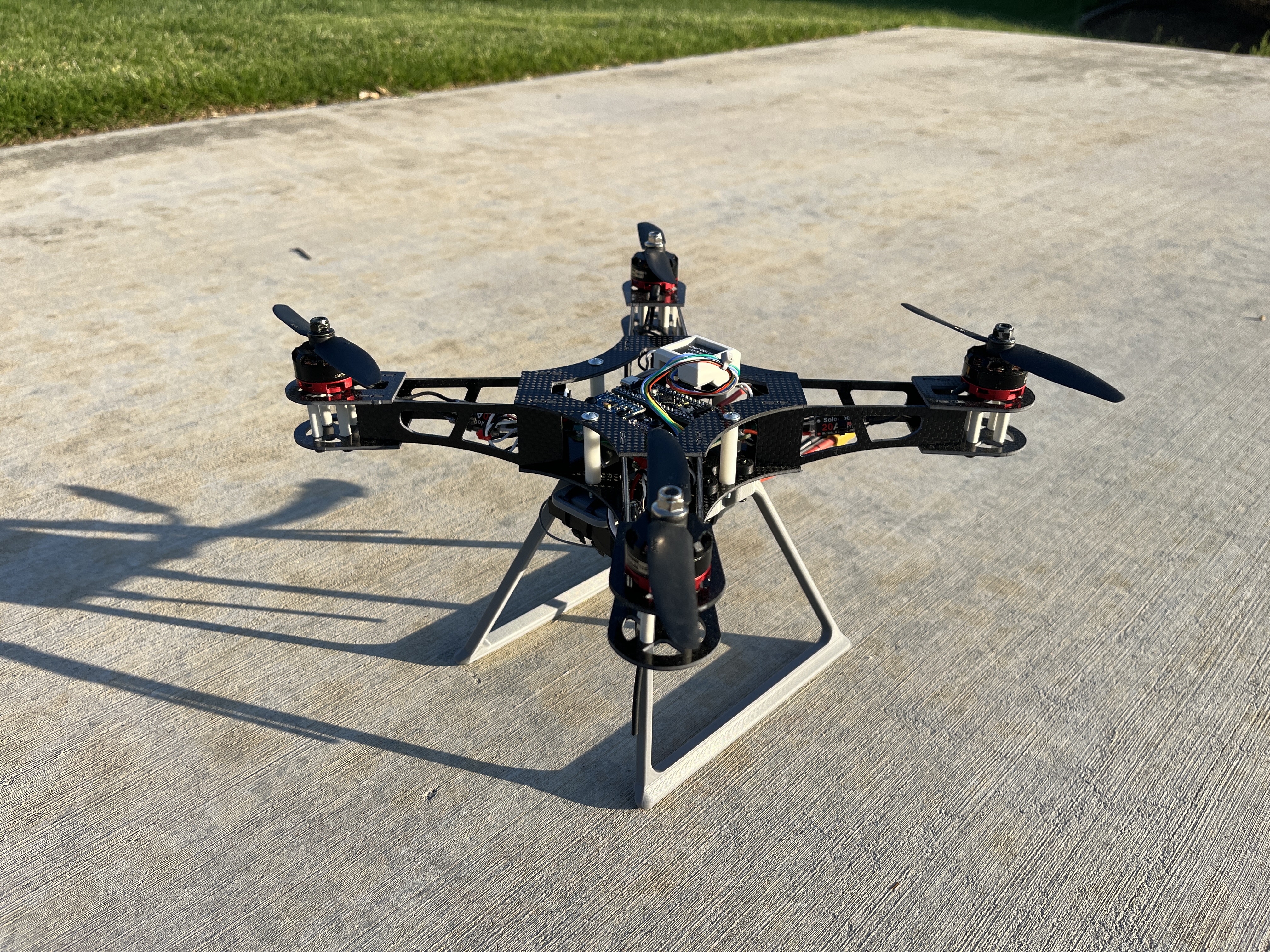 Assembled Quadcopter Overview