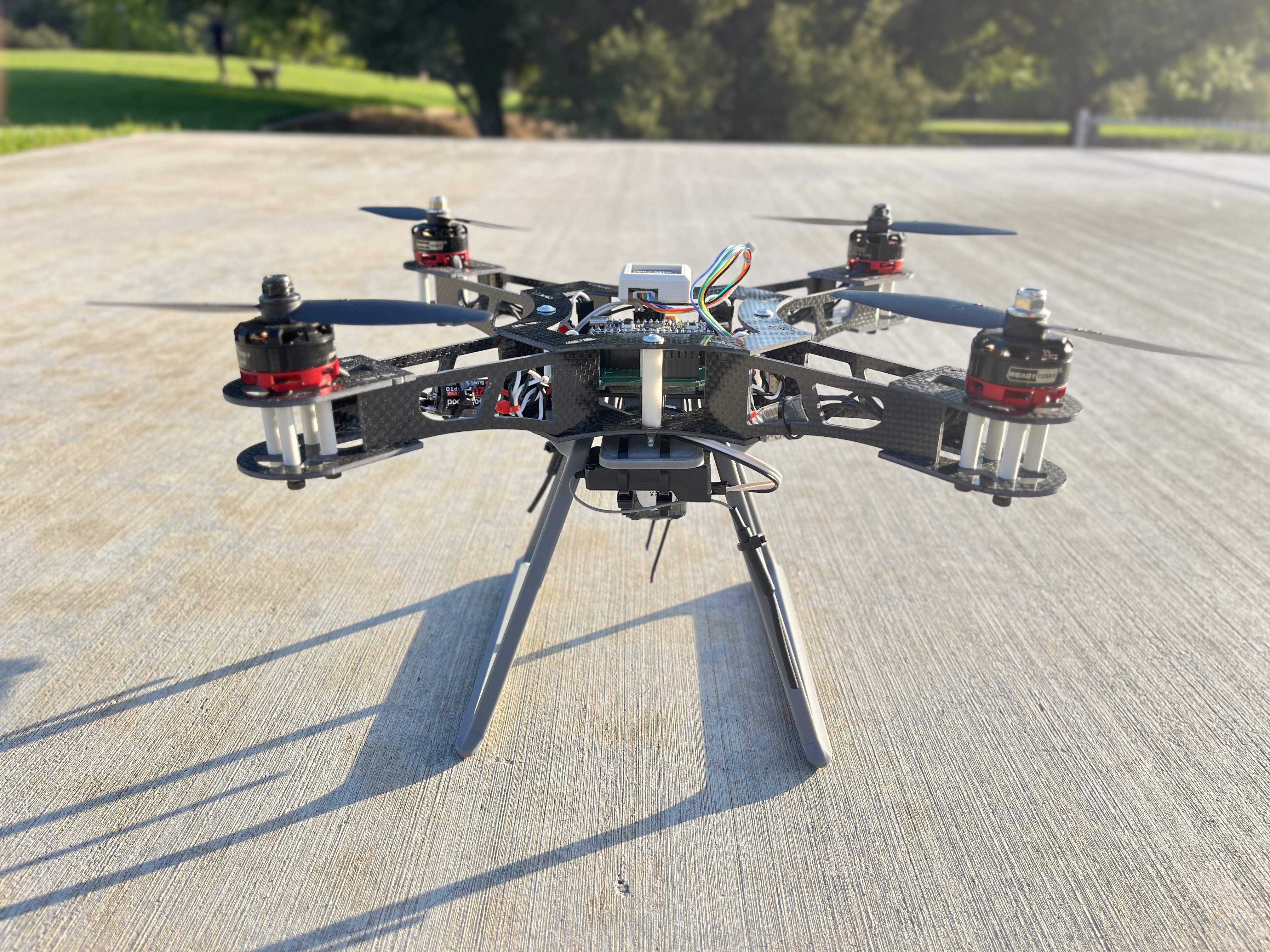 Quadcopter Angle View