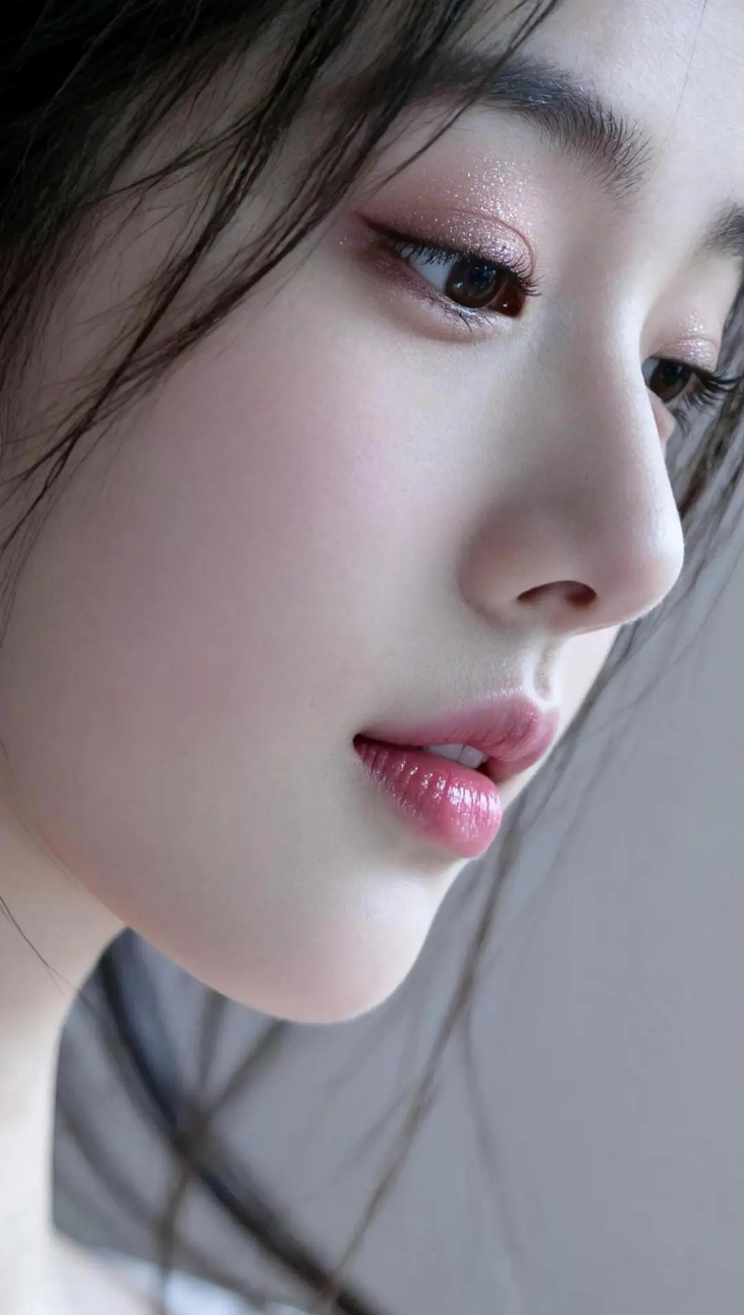 侧颜的温柔光影 - 人像 / 氛围感 - 氛围感 人像摄影 侧颜 高清壁纸