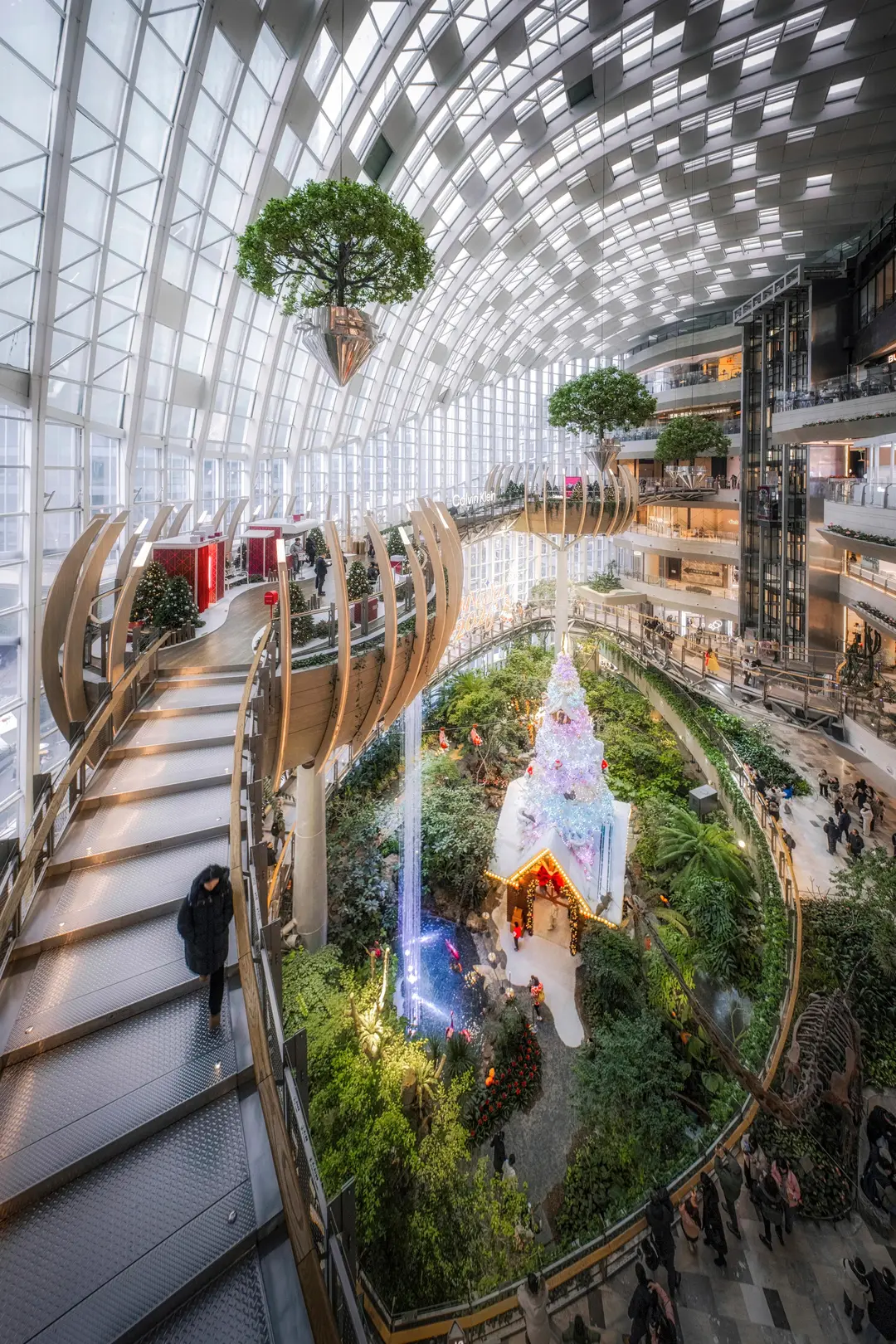 城市绿洲中的自然与人文交融 - 风景 / 建筑 - 城市绿化 现代建筑 室内景观 高清壁纸