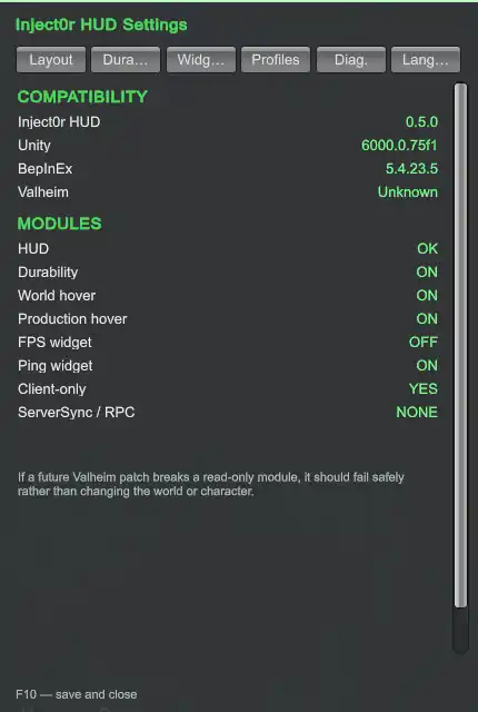 Diagnostics