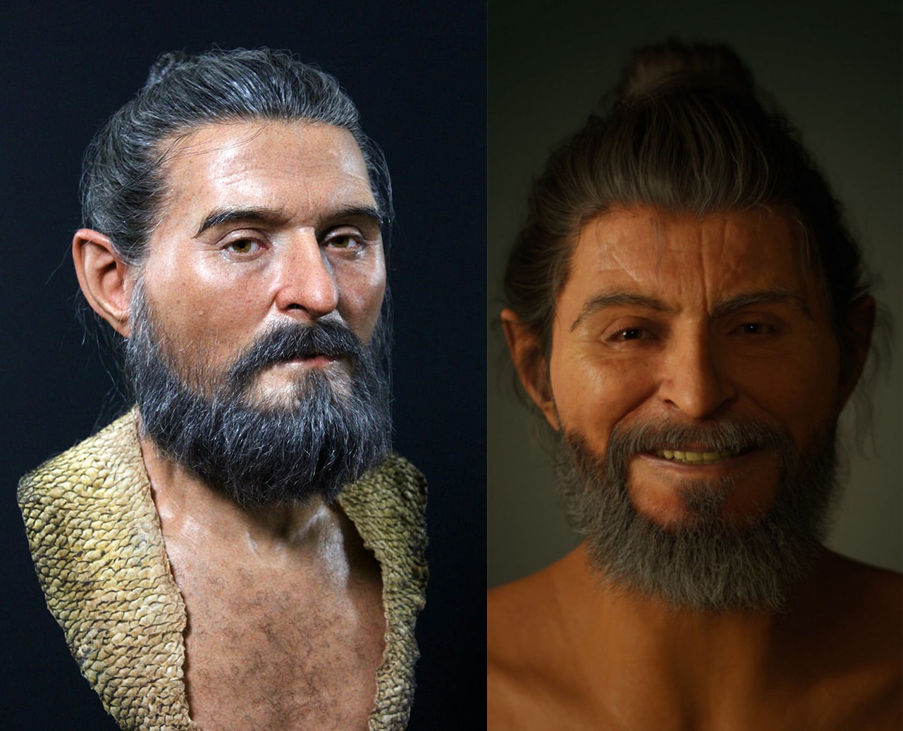 3D reconstruction of prehistoric human