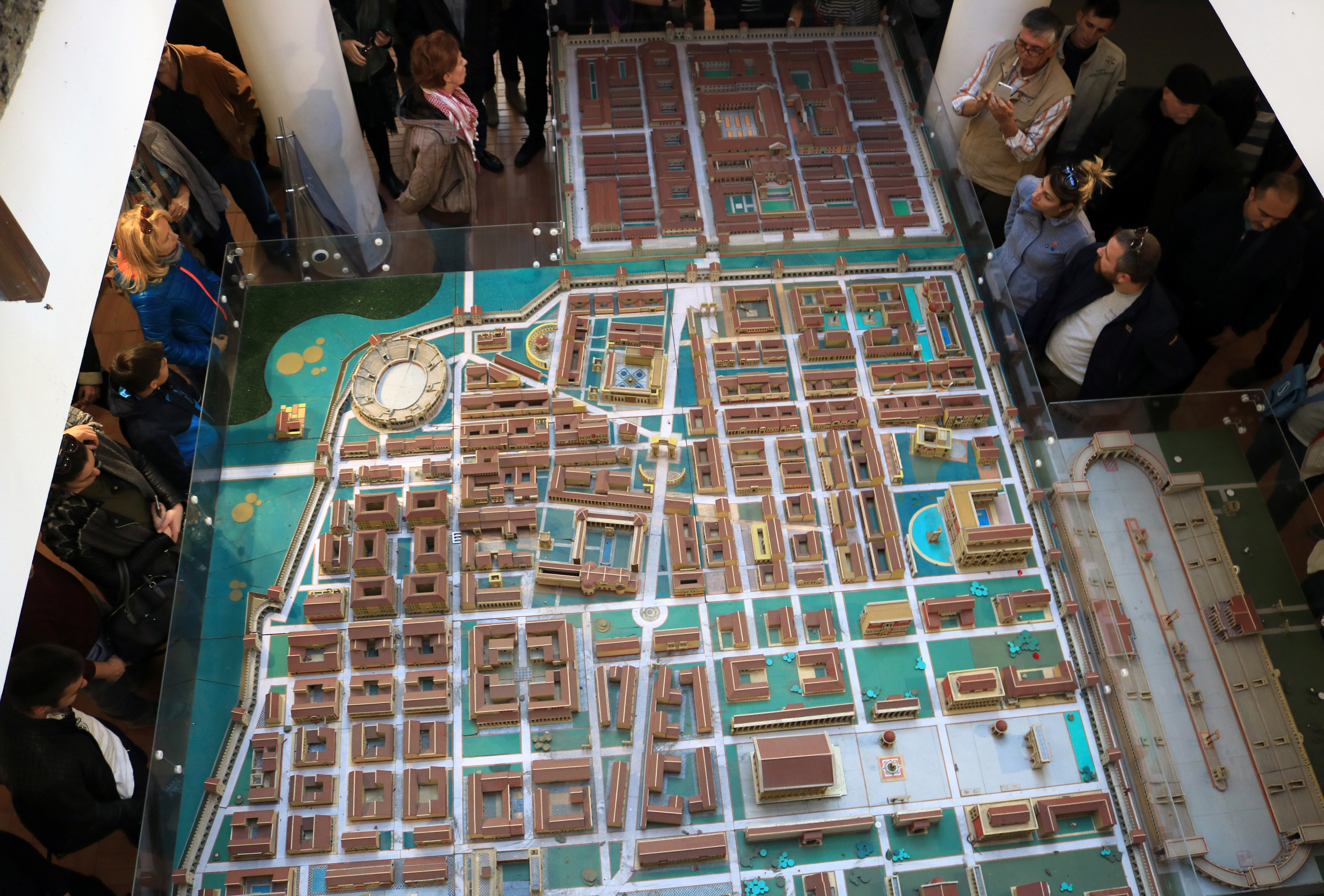 Exhibition of Viminacium, model of legion camp