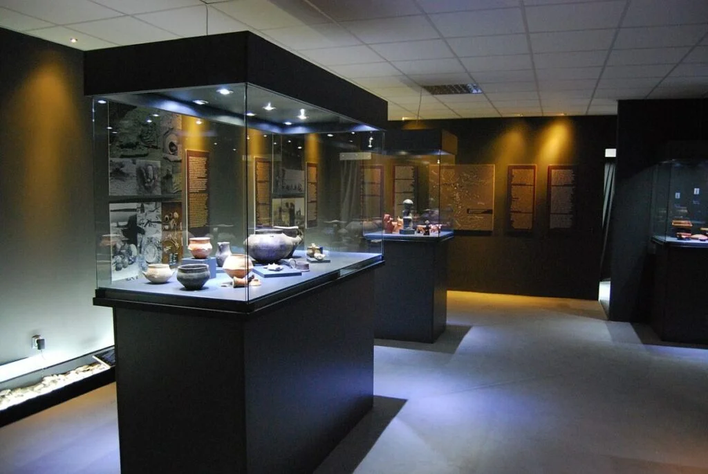 Vinča ceramics in National Museum in Belgrade