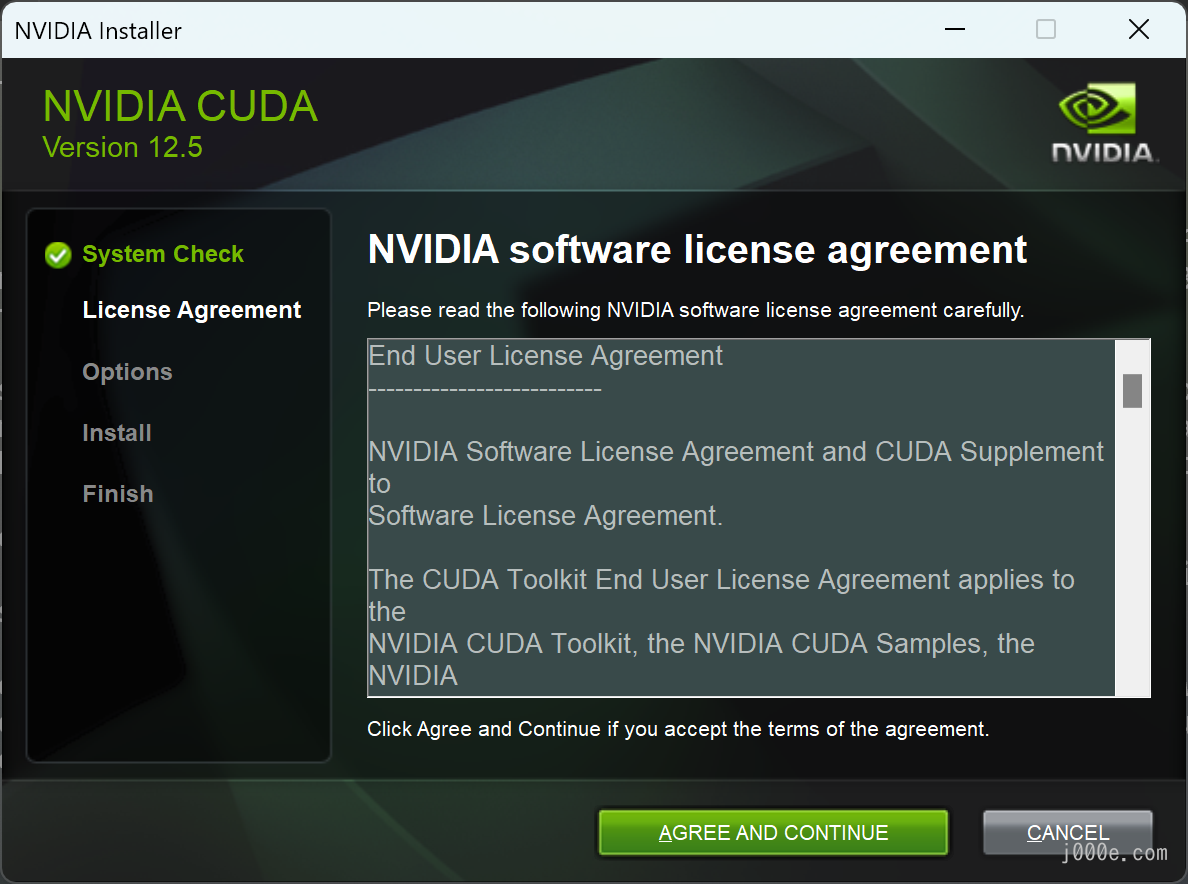 CUDA Installer