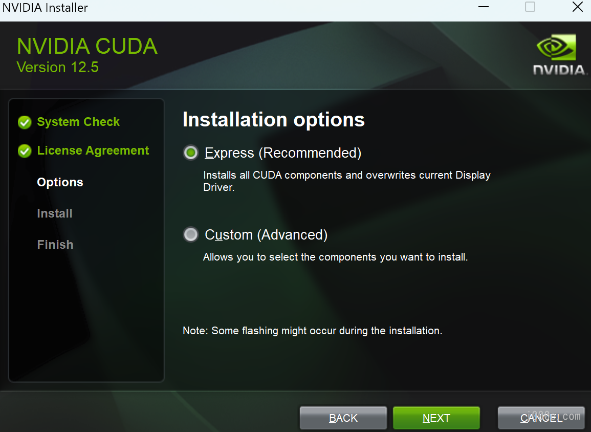 CUDA Installer