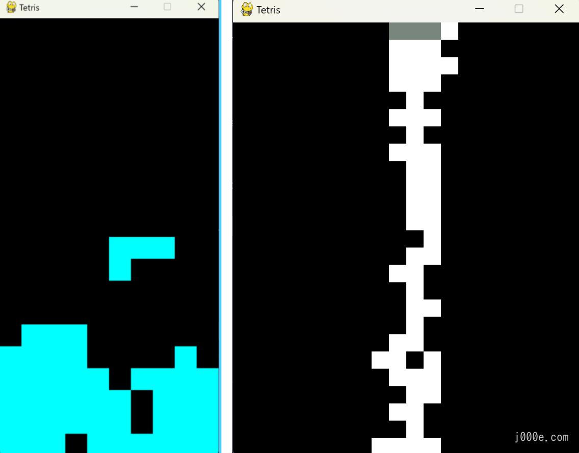 On the left is the program execution result of GPT-4o, and on the right is the program execution result of Llama 3.1.