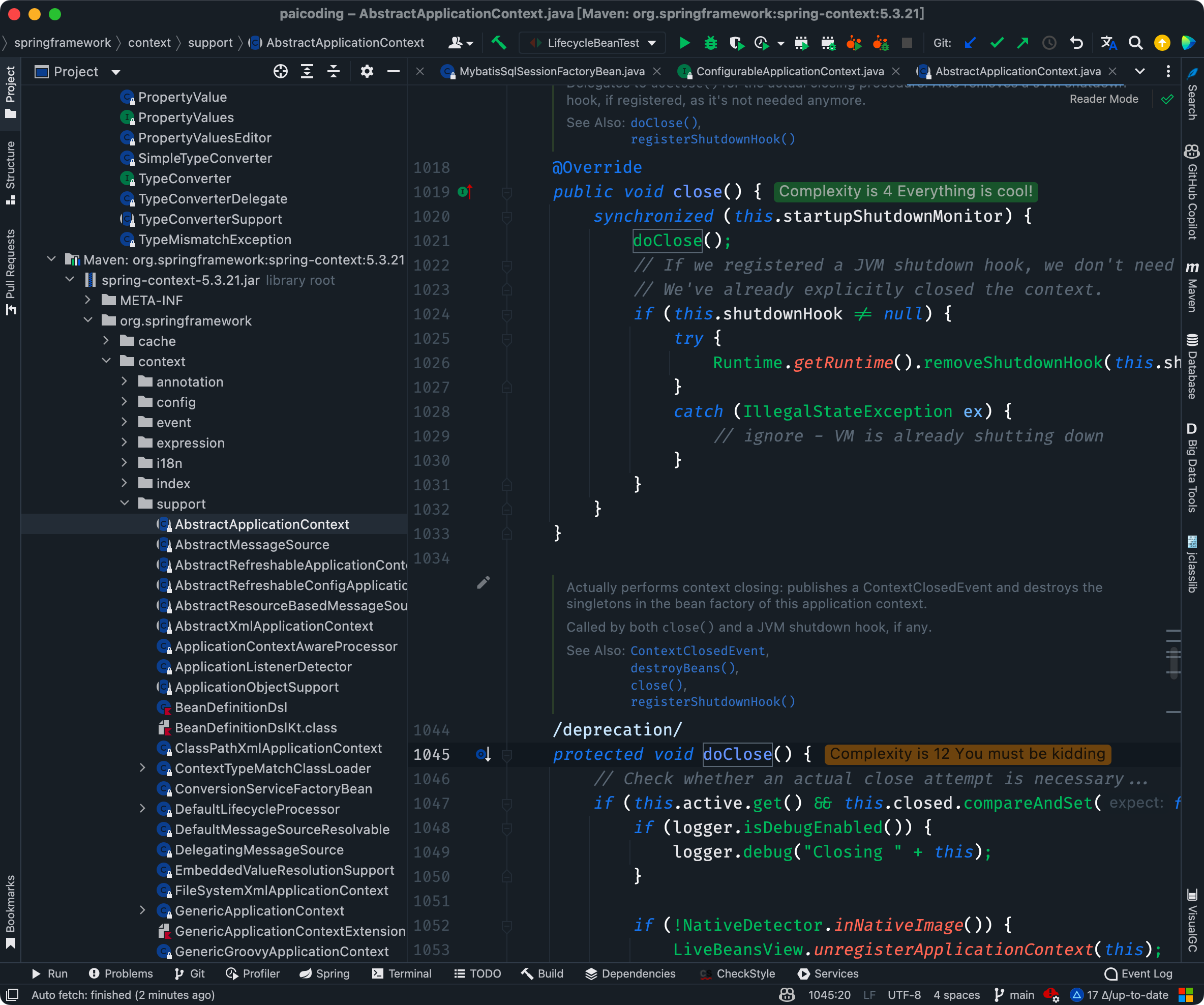 ConfigurableApplicationContext-close方法