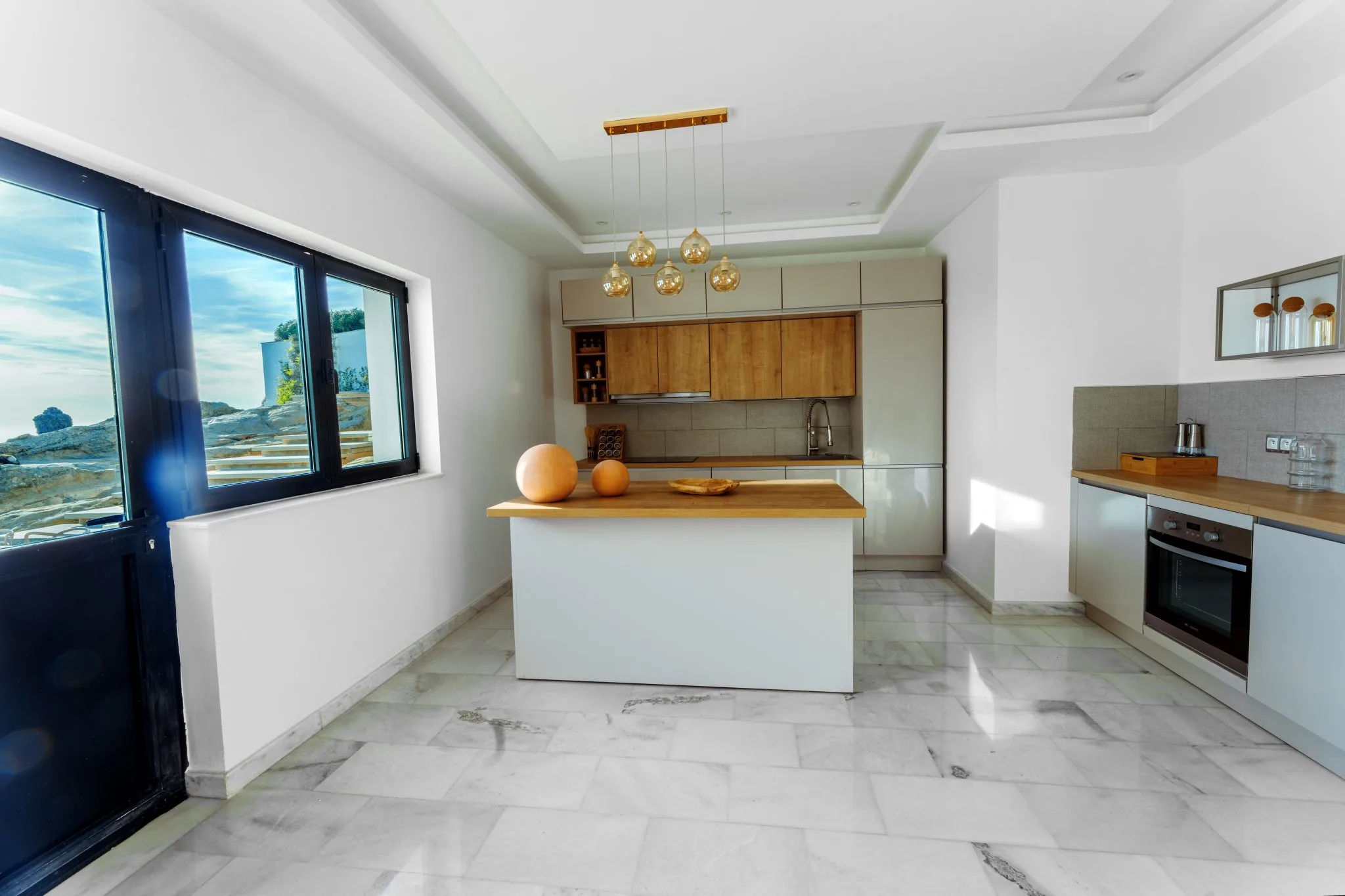 Salle de sport privée villa de luxe