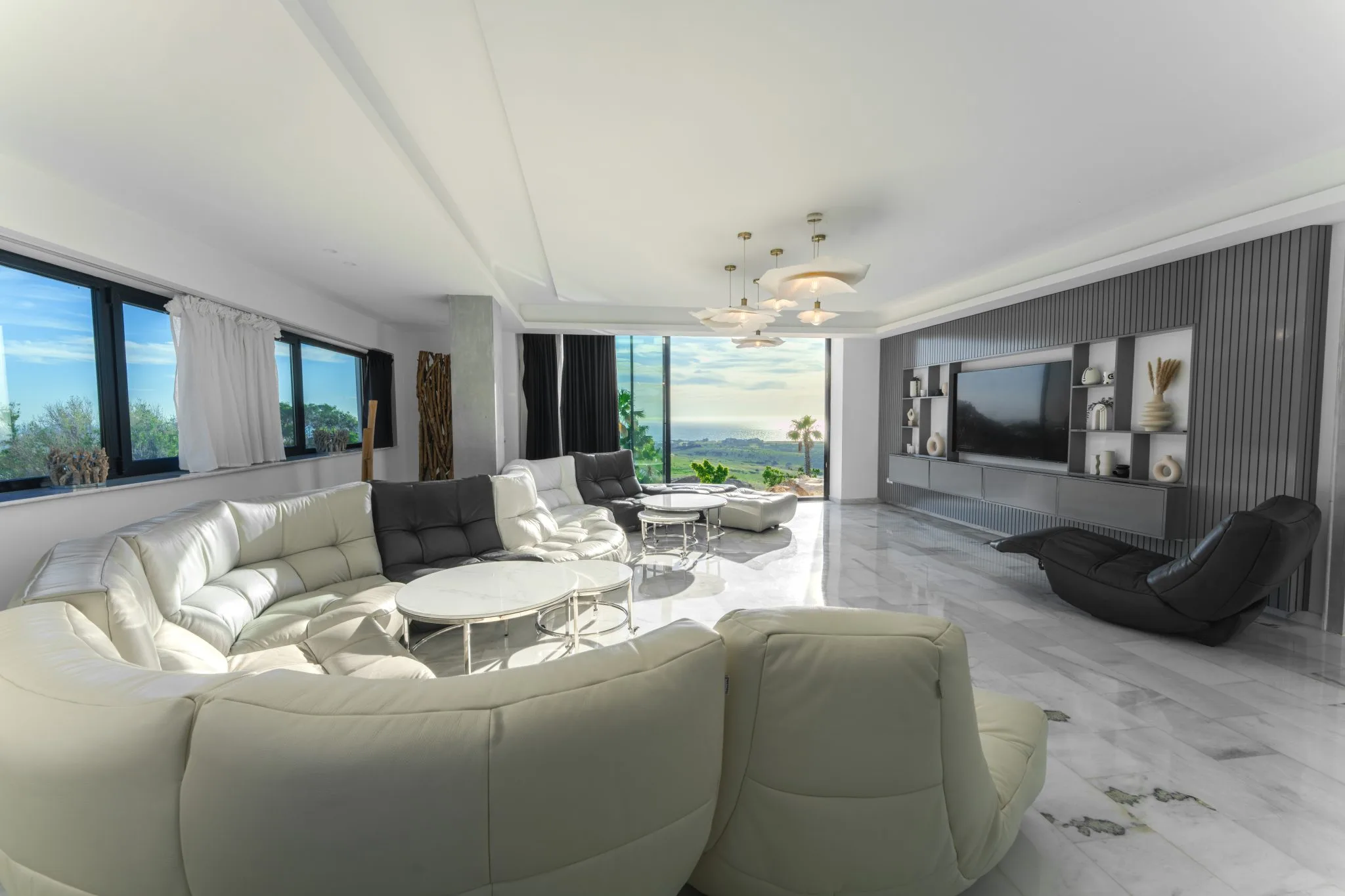 Sauna et spa villa de luxe