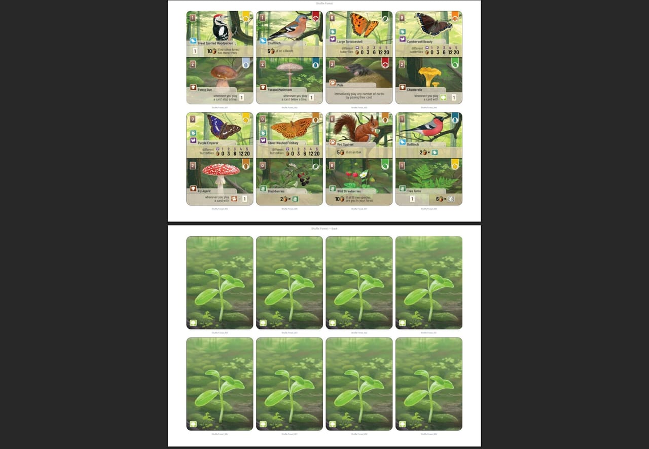 Card Sheet Generator