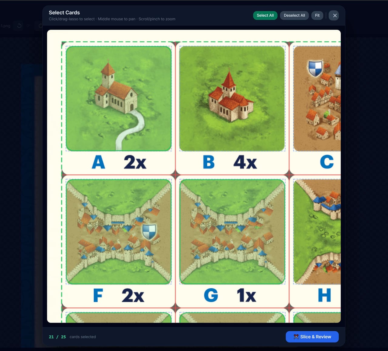 Card Sheet Generator