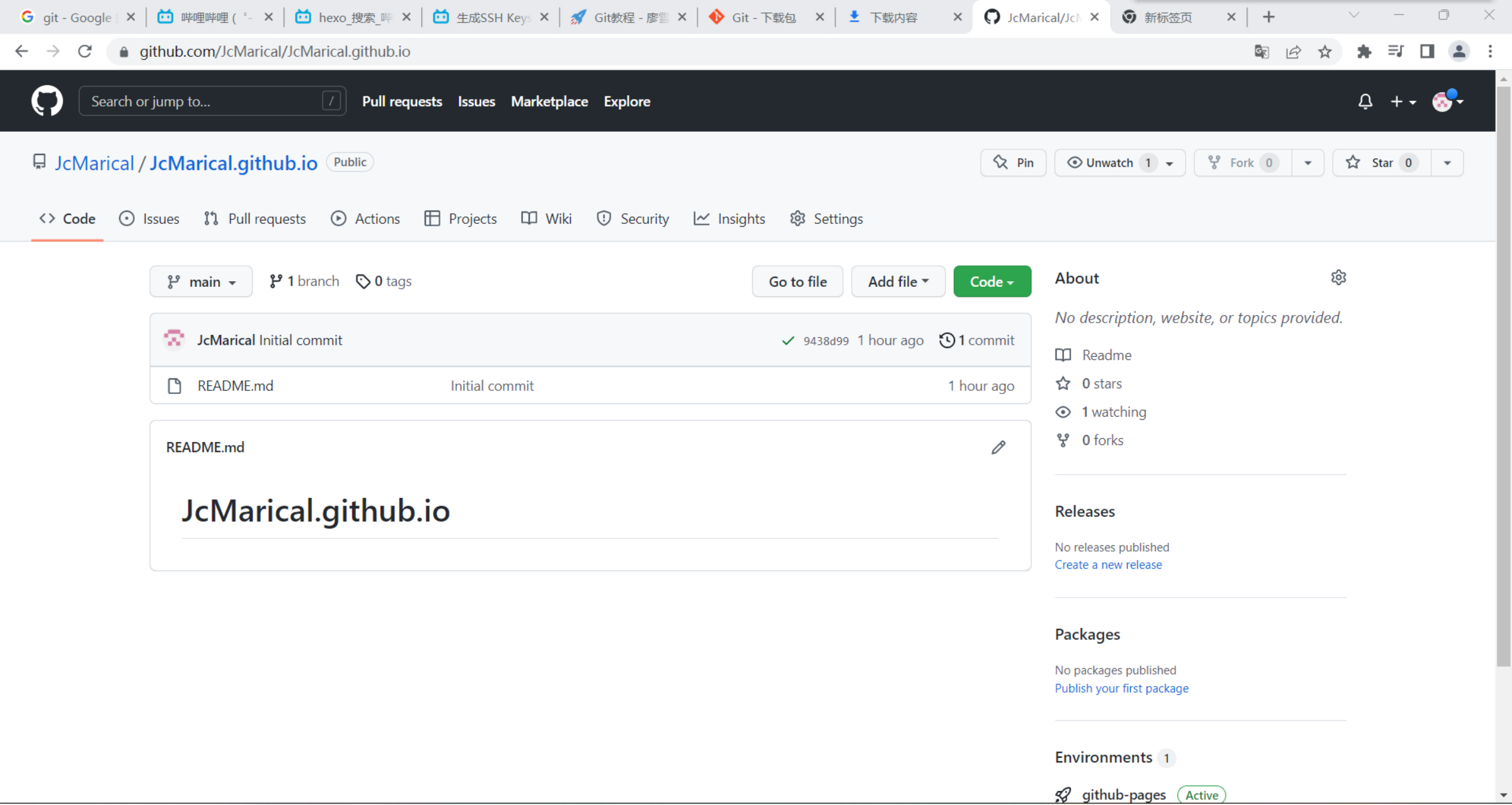 从零开始搭博客（Hexo+GitHub+Next） | Maric的博客