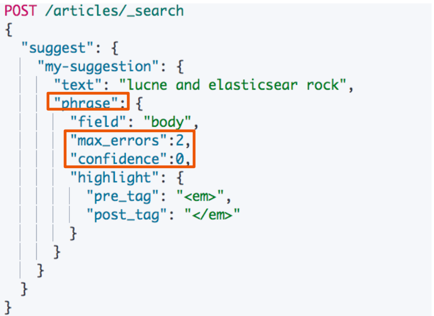 completion suggester elasticsearch