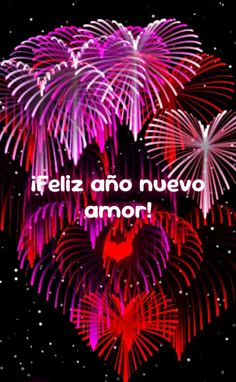 Vista previa del código 🎉Feliz Año Nuevo Amor🎇💕