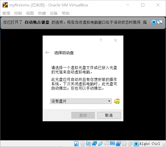 选择启动盘