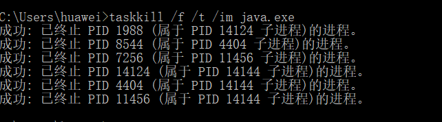 杀掉进程