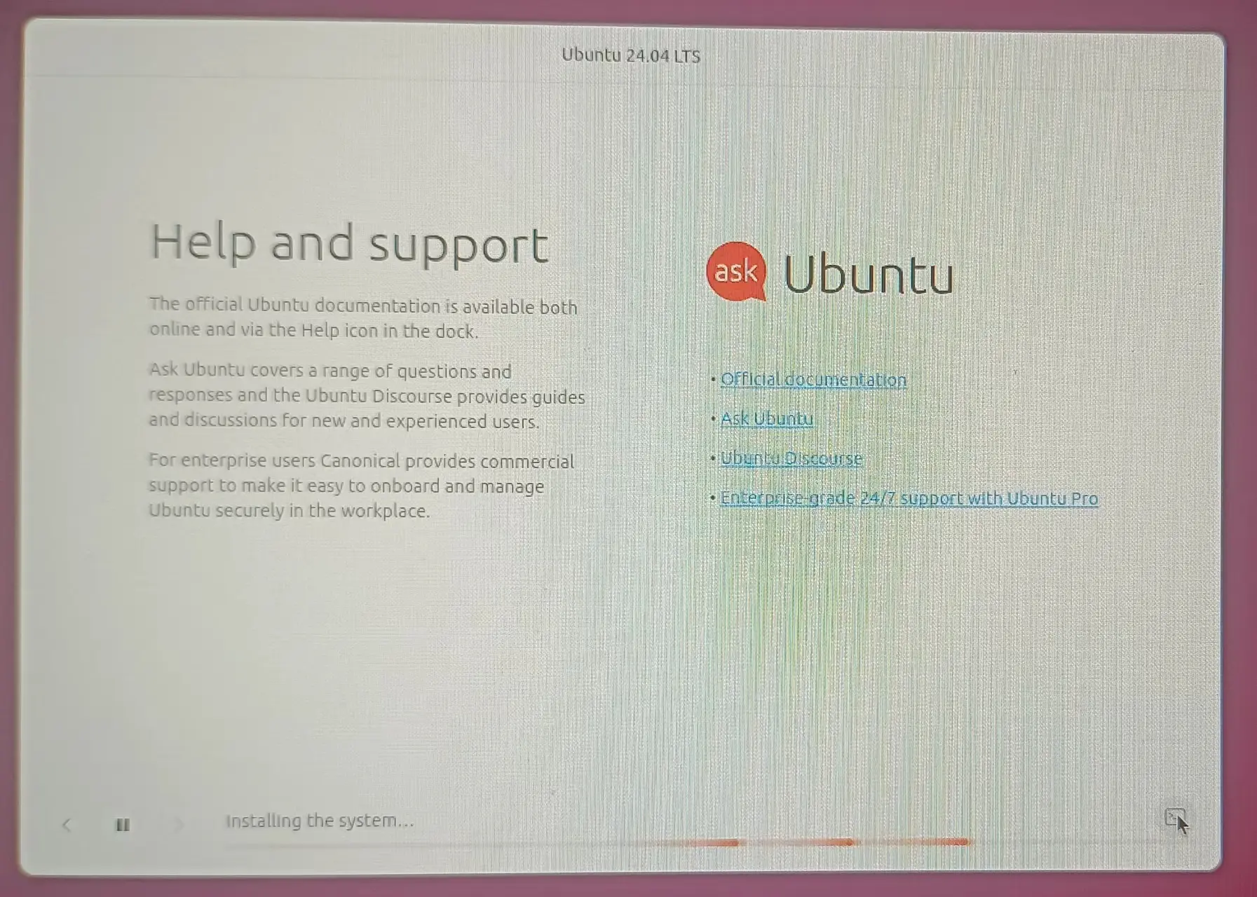 Configure Ubuntu