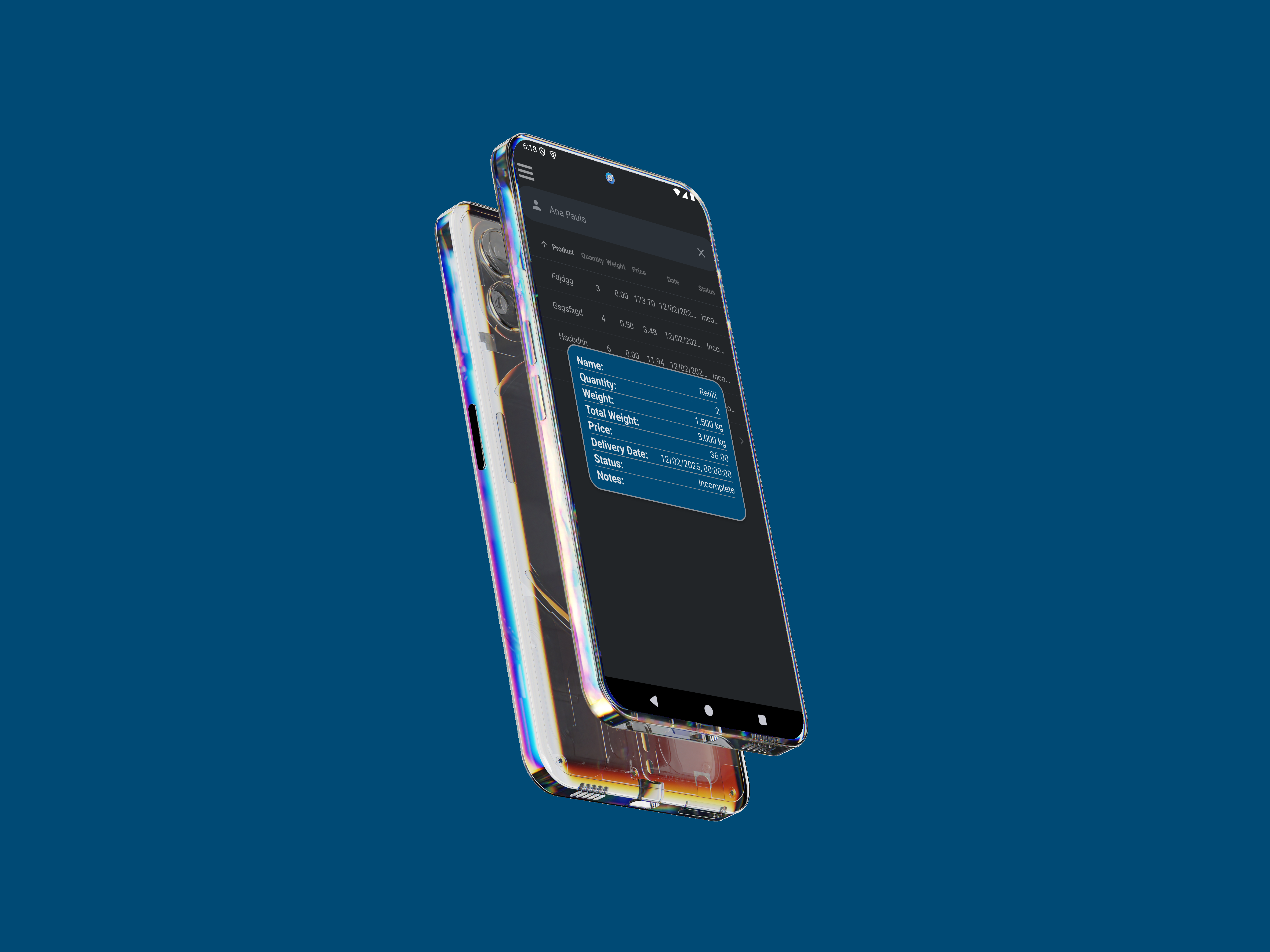 Aplicação de Gestão de Encomendas Cover