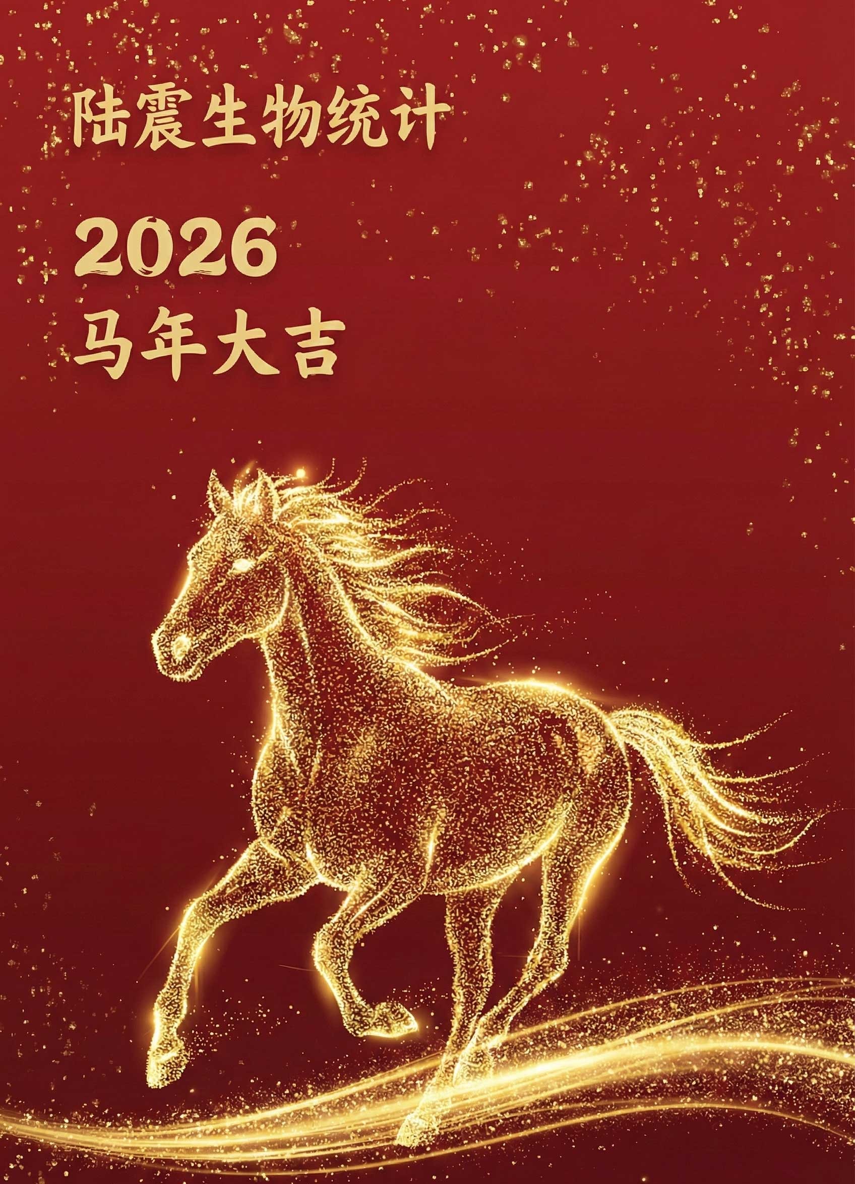 领马年新春限定微信红包封面！