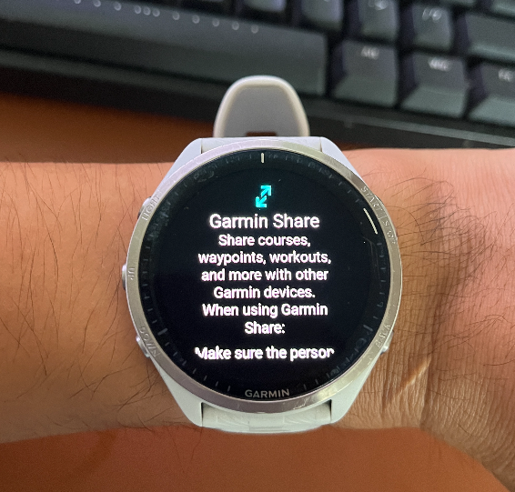 Garmin Share