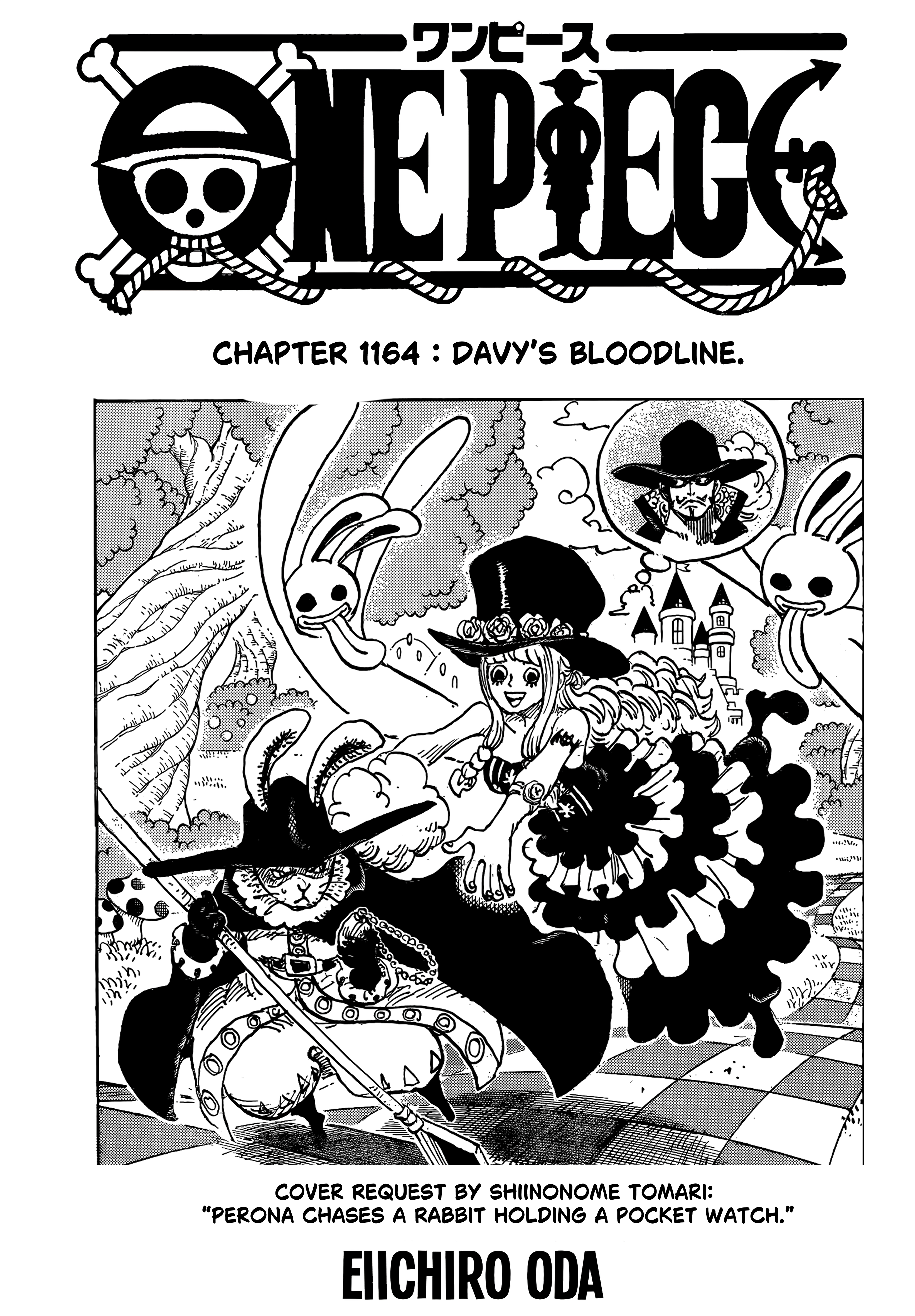 One Piece Chapter 1164 Cover