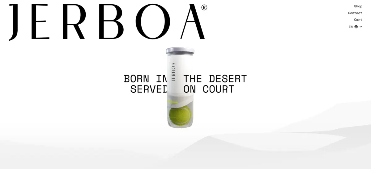Jerboa — Eco-Friendly Padel Ball E-commerce