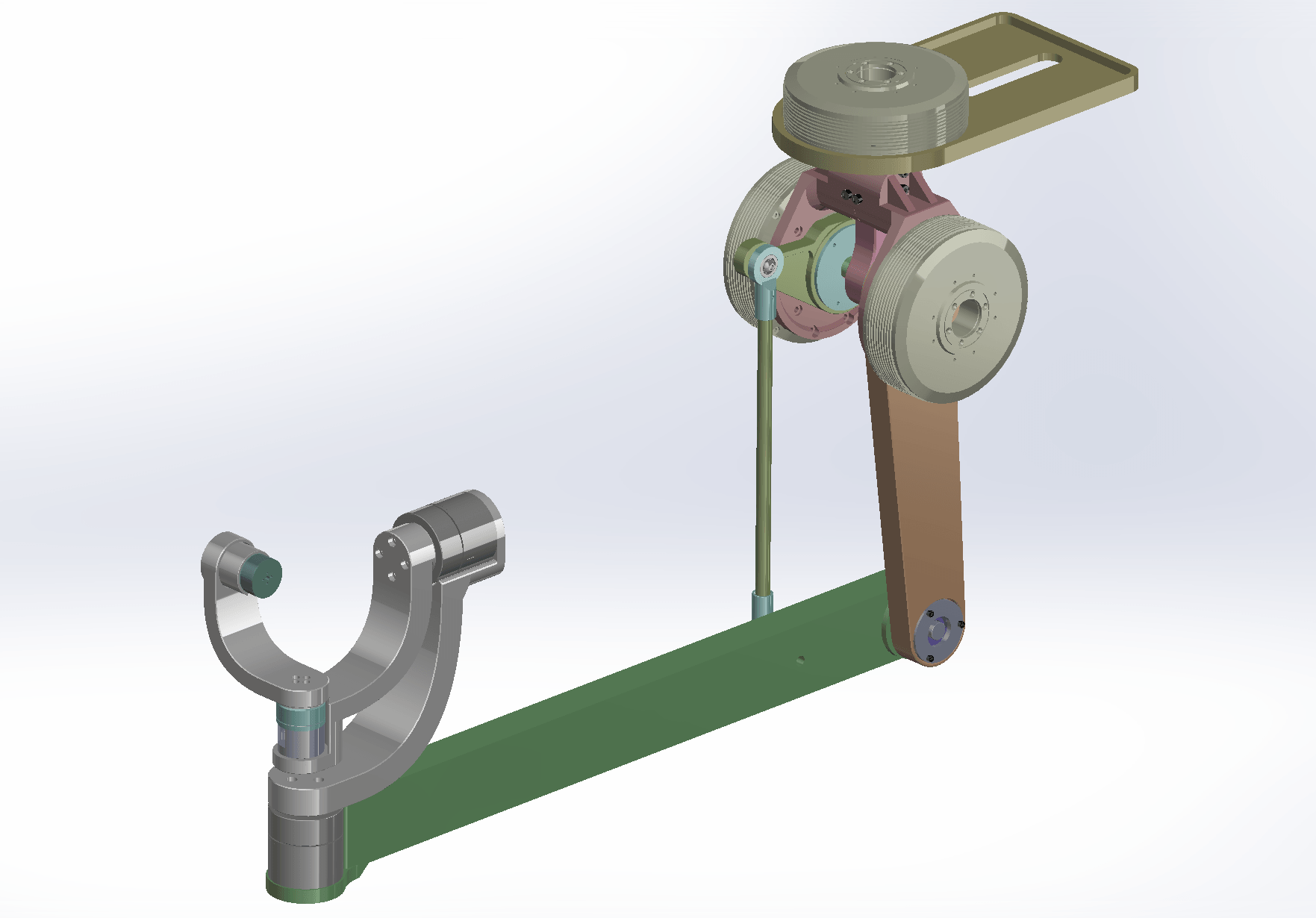 Dual-Arm Master Manipulator with Force Feedback for Surgical Robots