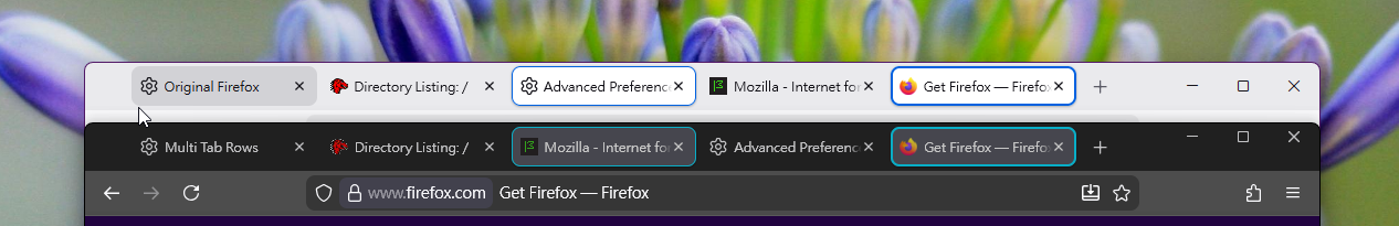 Polished interactions compare to native Firefox