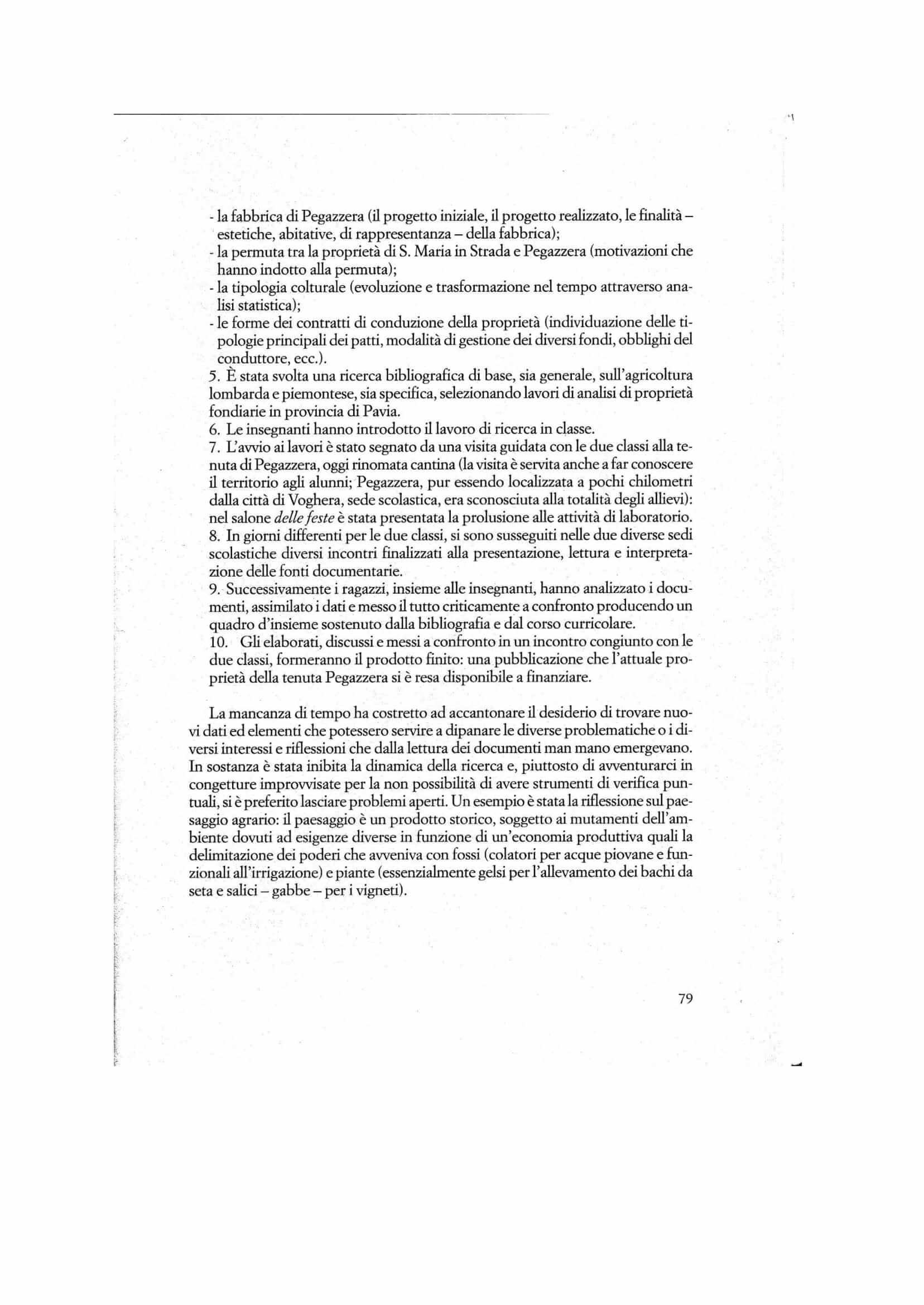 sesta pagina della seconda pubblicazioni