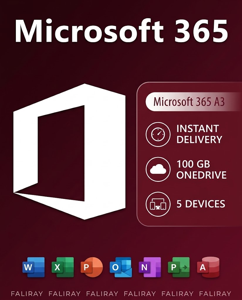 MICROSOFT OFFICE 365 12 Months WIN/MAC/IOS/ANDROID