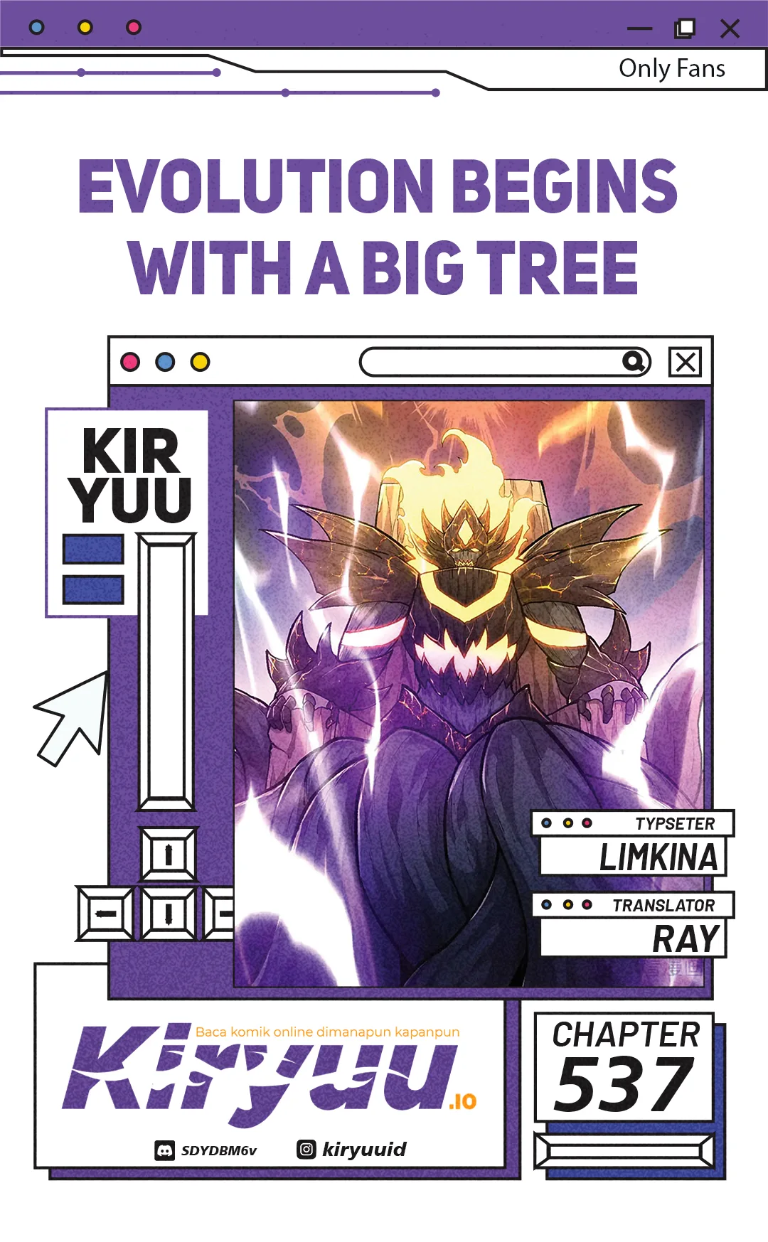 Evolution Begins With A Big Tree ch-537 Page 1