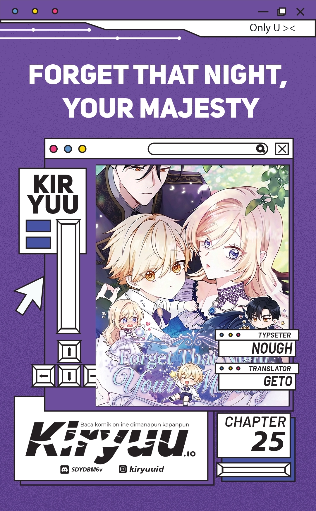 Forget That Night, Your Majesty ch-25 Page 1