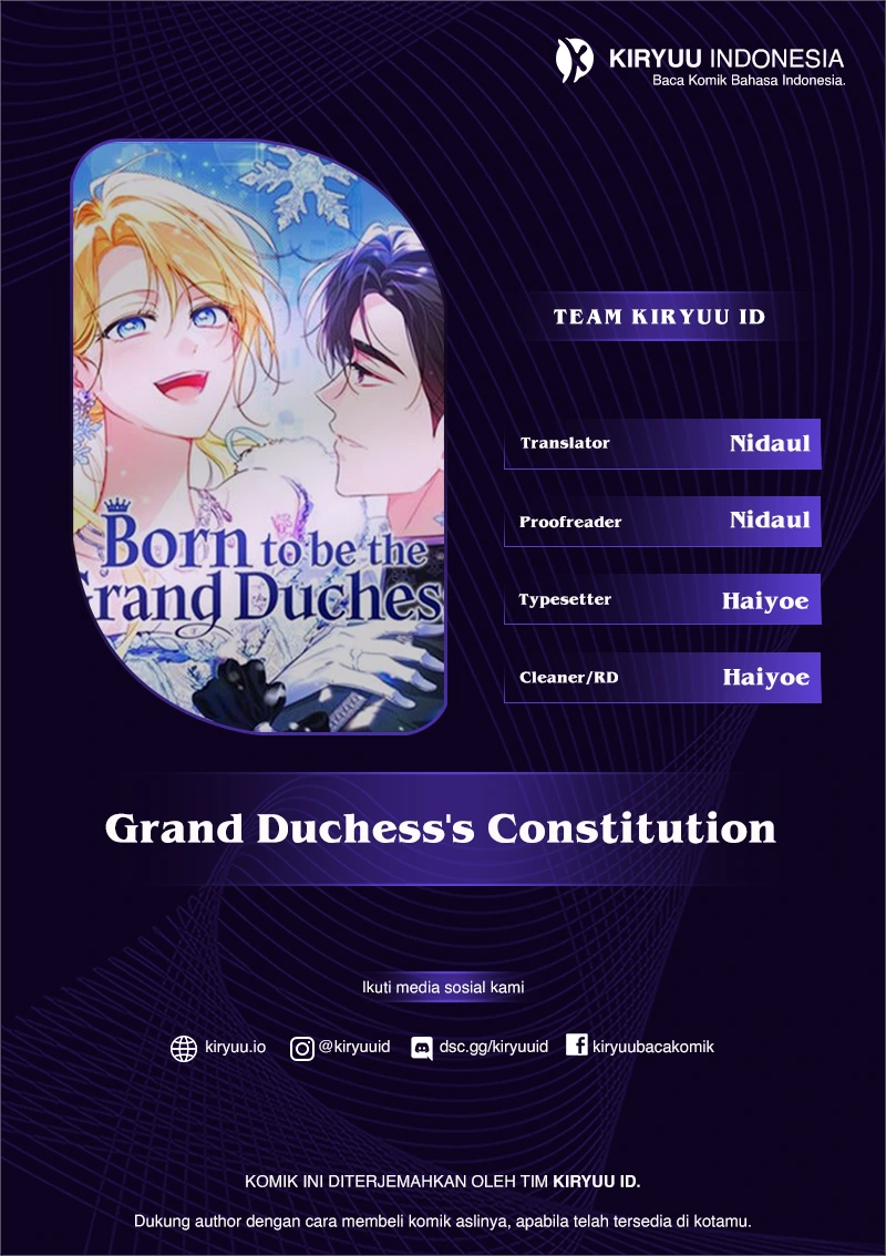 Grand Duchess’s Constitution ch-68 Page 1