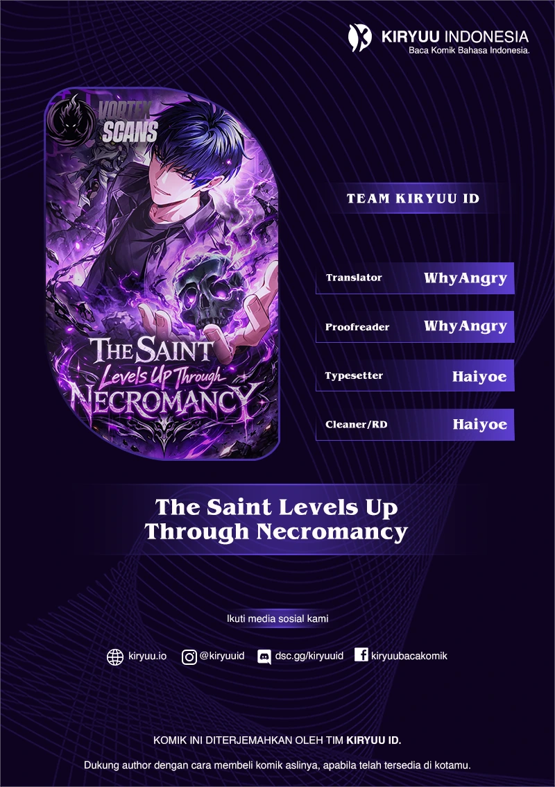 The Saint Levels Up Through Necromancy Chapter 38 Komik Bahasa Indonesia