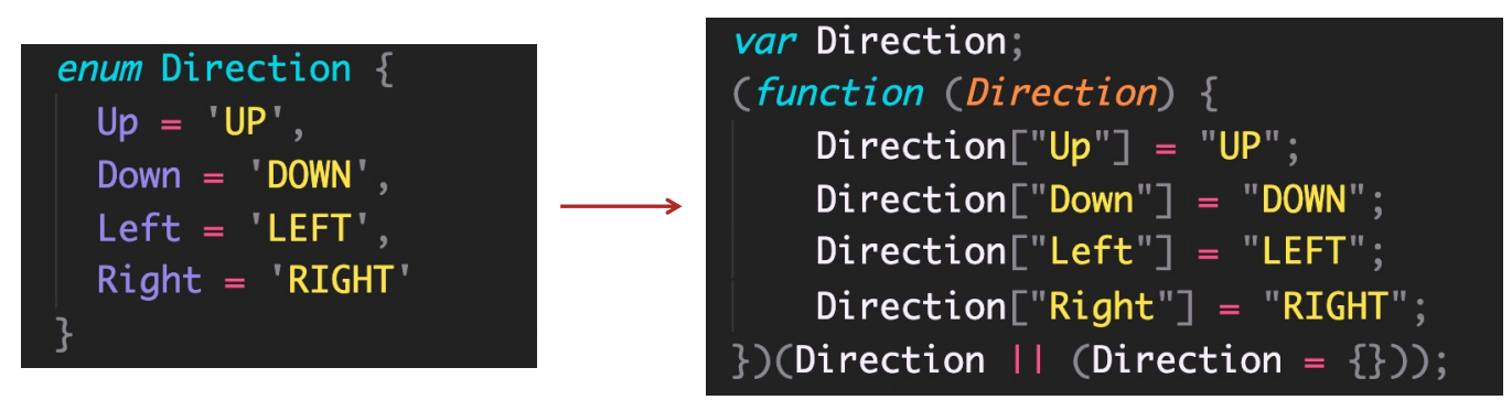 TS->JS