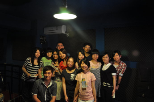 演唱者合影 演唱者合影