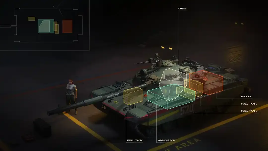 Tank Module Locations