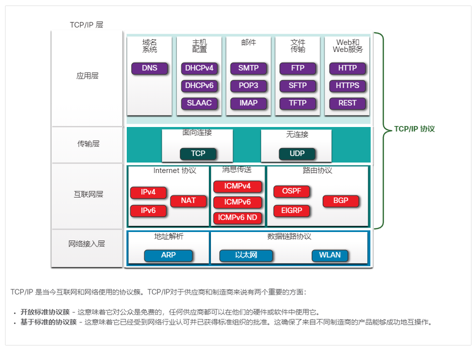 TCP/IP 协议簇