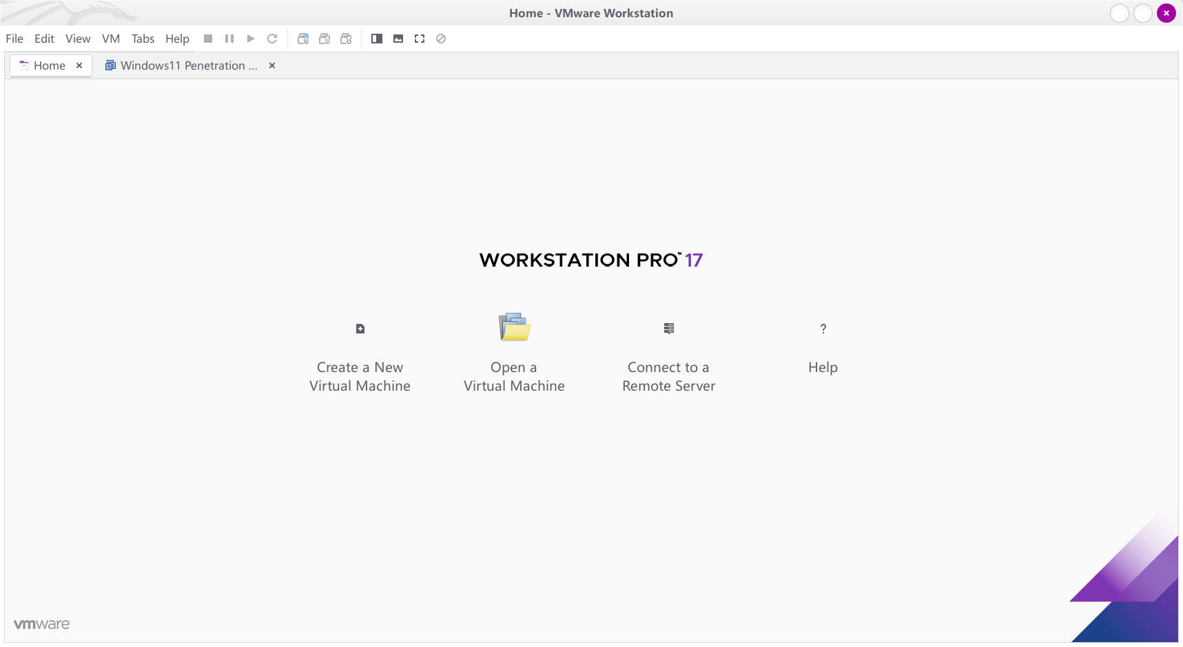 VMware Workstation pro 17