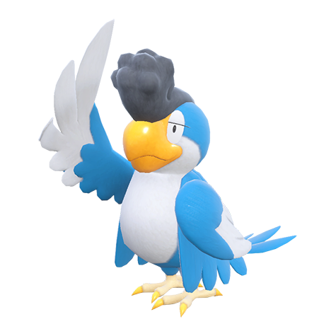 Squawkabilly Blue Plumage